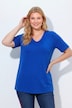 T-Shirt, Hirschgeweih, A-Linie, V-Ausschnitt, Halbarm