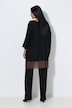 Pullover, Chiffonsaum, U-Boot-Ausschnitt, 3/4-Arm