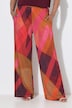 Slinky broek, strepen, wijde pijpen, elastische tailleband