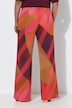 Slinky broek, strepen, wijde pijpen, elastische tailleband
