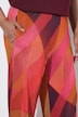 Slinky broek, strepen, wijde pijpen, elastische tailleband