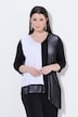 Slinky-Shirt, Zipfelsaum, A-Linie, V-Ausschnitt, 3/4-Arm