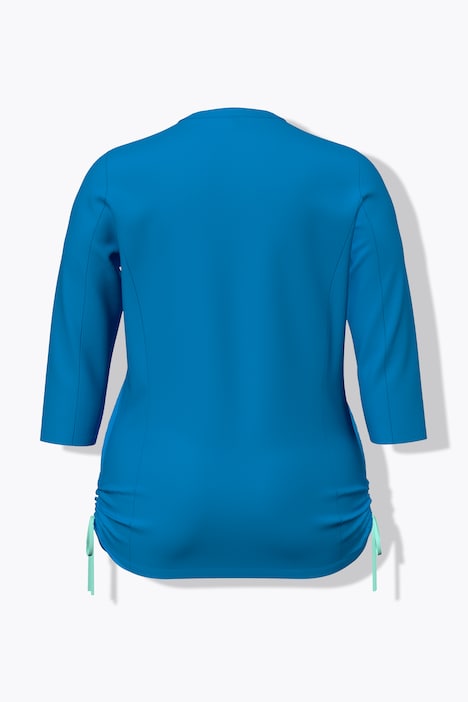 Funktions-Shirt, Rundhals, 3/4-Arm, recycelt