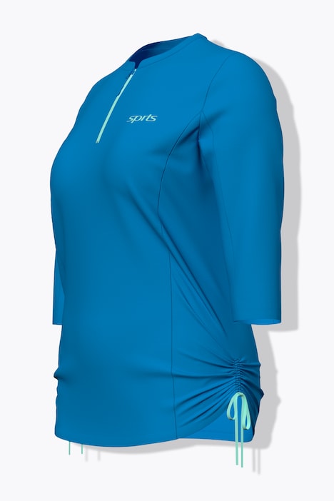 Funktions-Shirt, Rundhals, 3/4-Arm, recycelt