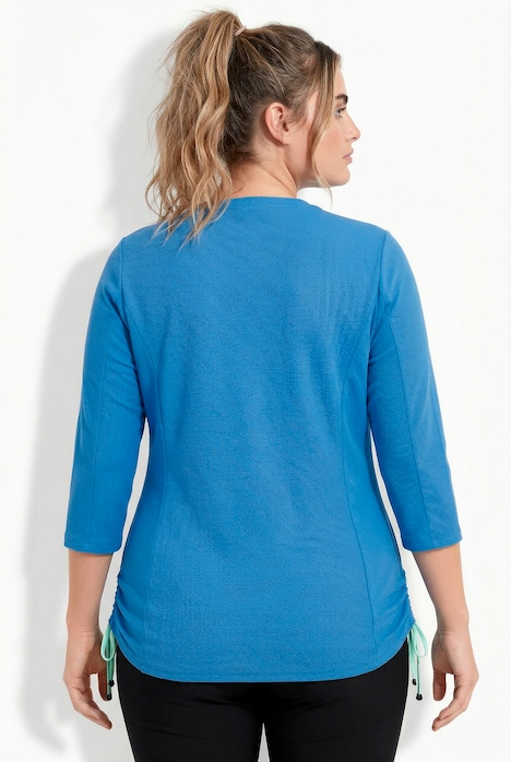 Funktions-Shirt, Rundhals, 3/4-Arm, recycelt