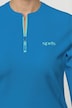 Funktions-Shirt, Rundhals, 3/4-Arm, recycelt