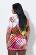 Slinky shirt, strepen, A-lijn, kelkkraag, korte mouw