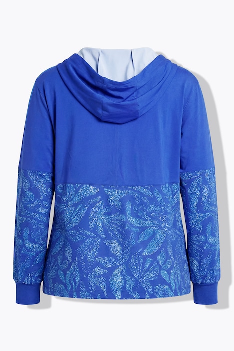 Outdoor-Jacke, Korallen, Stehkragen, Kapuze, LSF 50+