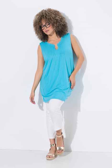 Pintuck Detail Tank Top