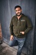 Men+ Sweatjacke, Kapuze, Print, Kängurutasche, bis 8 XL