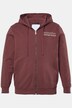 Men+ Sweatjacke, Kapuze, Print, Kängurutasche, bis 8 XL