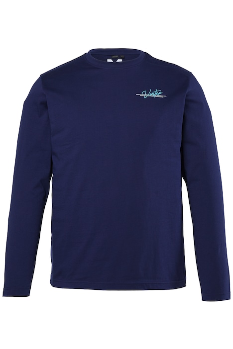 Tričko s dlouhými rukávy, kulatý výstřih, potisky vpředu a na zádech, do vel. 8XL