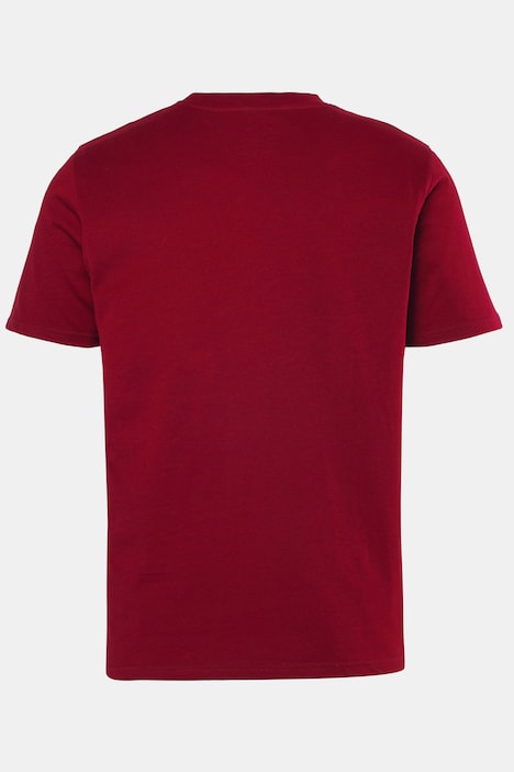 Koszulka, okrągły dekolt, duży nadruk, do rozm. 8XL