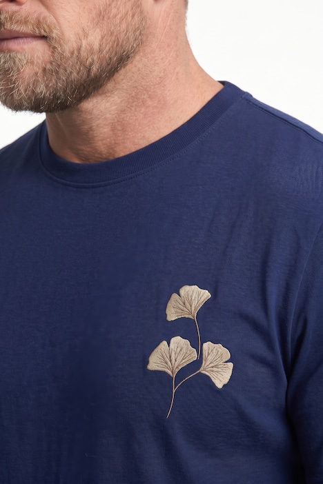 Koszulka, okrągły dekolt, duży nadruk, do rozm. 8XL