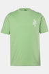 T-Shirt, Rundhals, großer Print, bis 8 XL