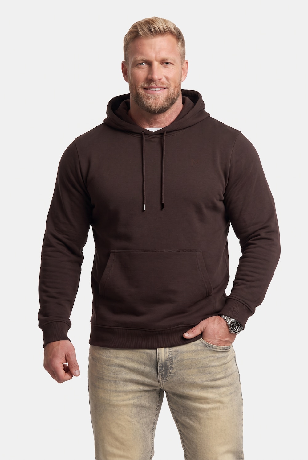 Hoodie, sweatstof, capuchon, kangoeroezak, tot 8XL