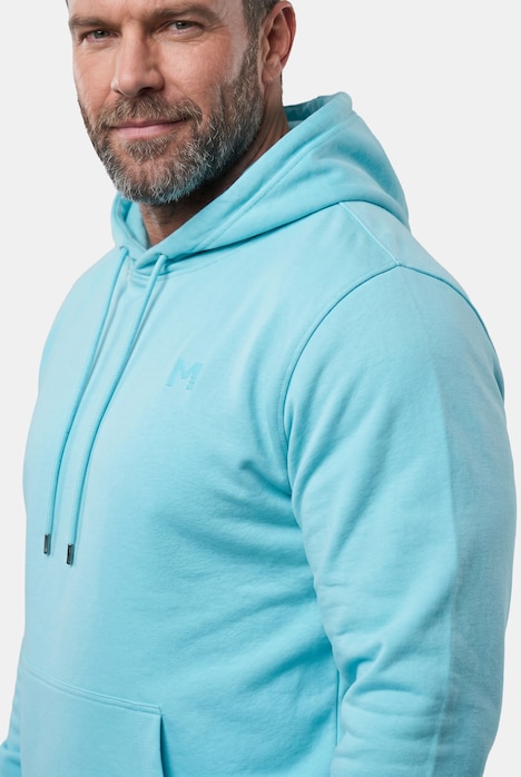 Bluza z kapturem, materiał dresowy, kaptur, kieszeń kangurka, do 8 XL