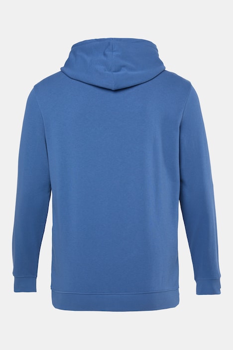 Bluza z kapturem, materiał dresowy, kaptur, kieszeń kangurka, do 8 XL