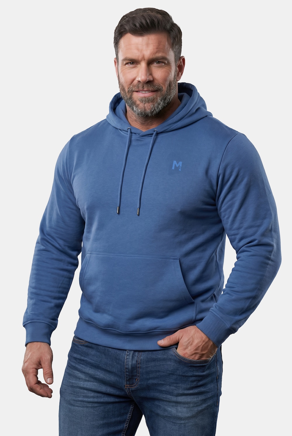 Hoodie, Sweat, Kapuze, Kängurutasche, bis 8 XL