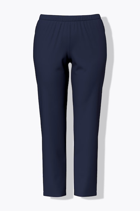 Pyjama, Blütenstreifen, Rundhals, Volant-Halbarm