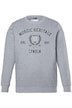 Sweater, großer Print, Rundhalsausschnitt, bis 8 XL