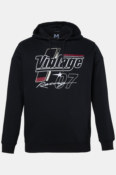 Hoodie, Kapuzensweater, großer Print, bis 8 XL