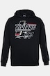 Hoodie, Kapuzensweater, großer Print, bis 8 XL