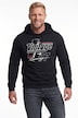 Hoodie, Kapuzensweater, großer Print, bis 8 XL