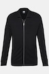 Strickjacke, Polokragen, Zipper, bis 8 XL