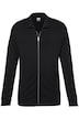 Strickjacke, Polokragen, Zipper, bis 8 XL