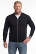 Strickjacke, Polokragen, Zipper, bis 8 XL