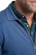 Strickjacke, Polokragen, Zipper, bis 8 XL