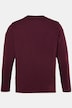 Langarmshirt, Rundhals, Rücken Print, bis 8 XL