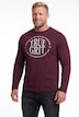 Langarmshirt, Rundhals, Rücken Print, bis 8 XL