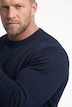 Pullover, Feinstrick, Rundhals, bis 8 XL