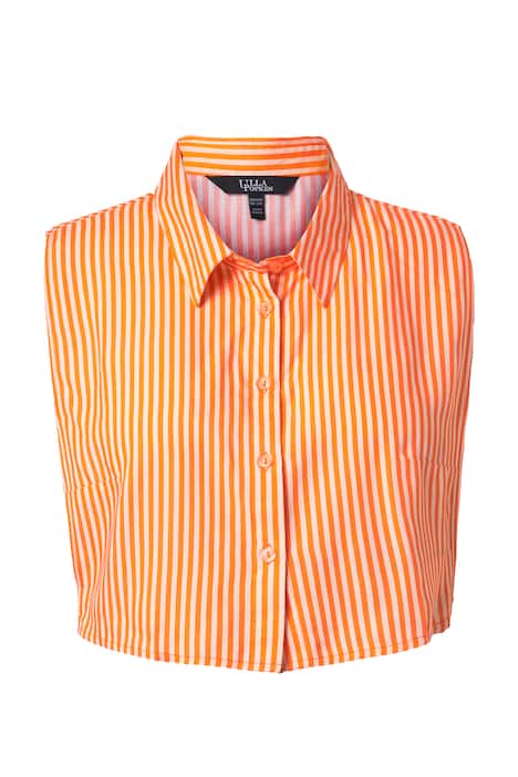 Halenkový límec, pruhy, zapínání na knoflíky, na vrstvení