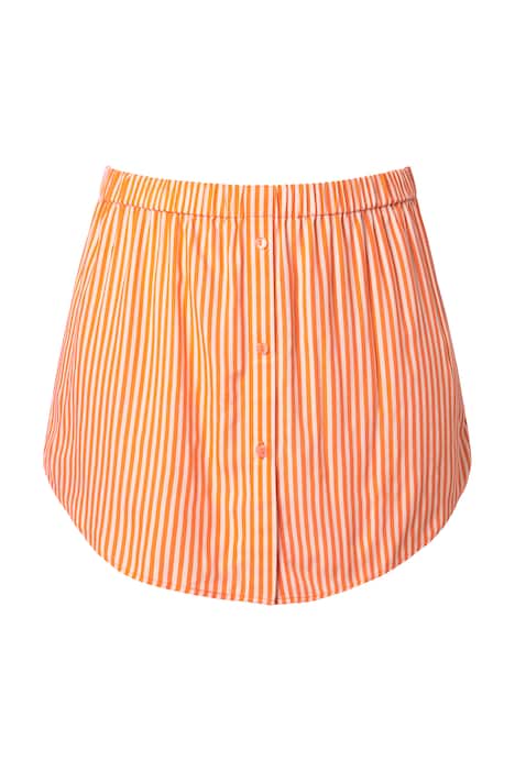 prodloužení halenky, pruhy, áčkový střih, knoflíky