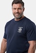 T-shirt, bellyfit, kort ärm, print fram, rund hals, upp till 8XL