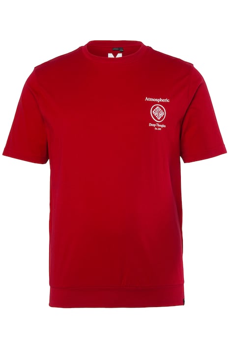 Tričko, střih na bříško, krátké rukávy, potisk vpředu, kulatý výstřih, do vel. 8XL