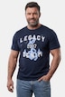T-shirt, rękaw 1/2, nadruk z przodu, okrągły dekolt, w rozm. do 8XL