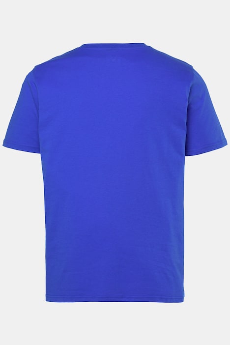 T-shirt, rękaw 1/2, nadruk z przodu, okrągły dekolt, w rozm. do 8XL