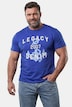 T-shirt, rękaw 1/2, nadruk z przodu, okrągły dekolt, w rozm. do 8XL