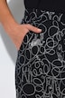 Pyjama, motif zèbre, encolure en forme de cœur et manches mi-longues