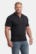 Polo, coupe ajustée, manches courtes, fermeture zippée, jusqu'à la taille 8 XL