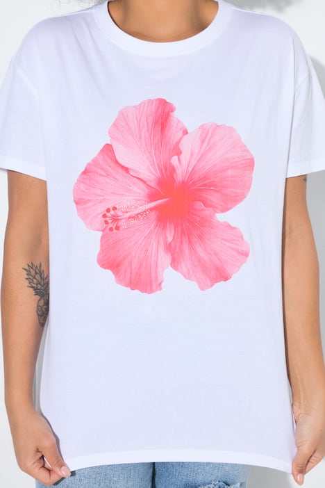 Hibiscus Short Sleeve Graphic Tee