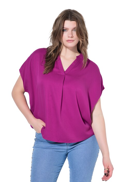 Halenka, volný střih, stojáček