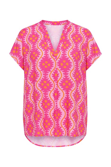 Halenka, volný střih, potisk