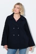 Cabanjacke, Oversized, Reverskragen, Wollanteil
