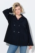 Cabanjacke, Oversized, Reverskragen, Wollanteil
