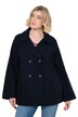 Cabanjacke, Oversized, Reverskragen, Wollanteil